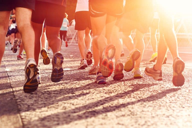 Footing dans les parcs de Bordeaux et les quais de Bordeaux