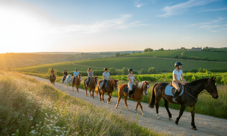 Où pratiquer des balades à cheval près de Bordeaux ?