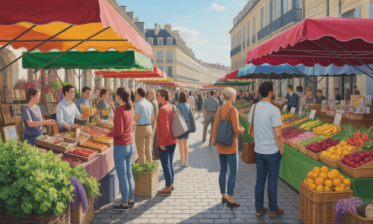 Bordeaux : une ville animée par ses marchés ? découvrez bordeaux à travers ses marchés vibrants, véritables lieux de rencontre et de convivialité qui animent la ville au quotidien. plongez dans l'ambiance unique de bordeaux grâce à ses produits locaux et ses traditions.