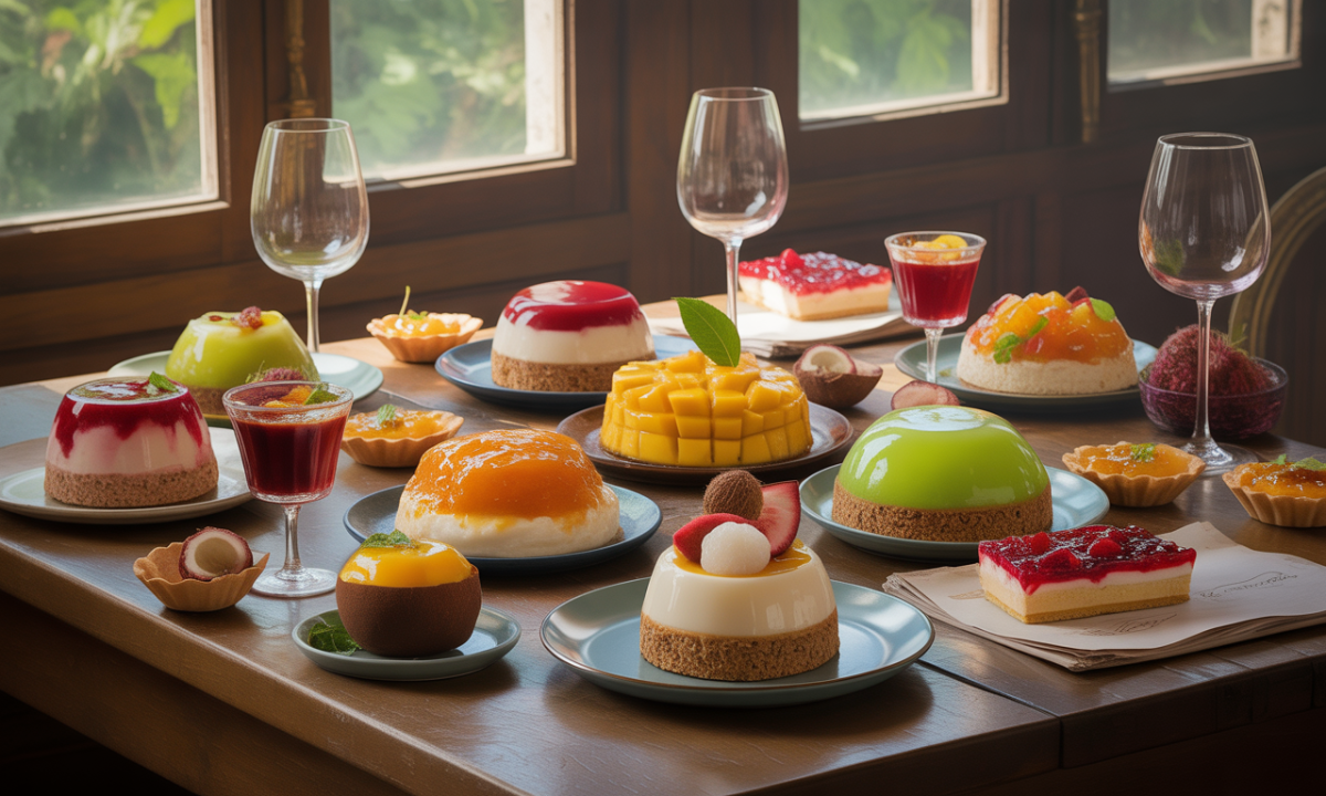 Que goĂ»ter lors d’une dĂ©gustation de desserts exotiques Ă Bordeaux ? dĂ©couvrez les desserts exotiques incontournables Ă dĂ©guster lors d'une visite Ă bordeaux, alliant saveurs tropicales et douceurs originales pour un voyage gustatif unique.